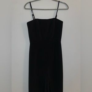 White House Black Market Black Jumpsuit NWOT Size 2